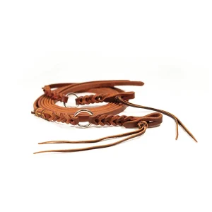 Professionals Choice 5/8in Bleeding Heart Ring 8ft Split Reins