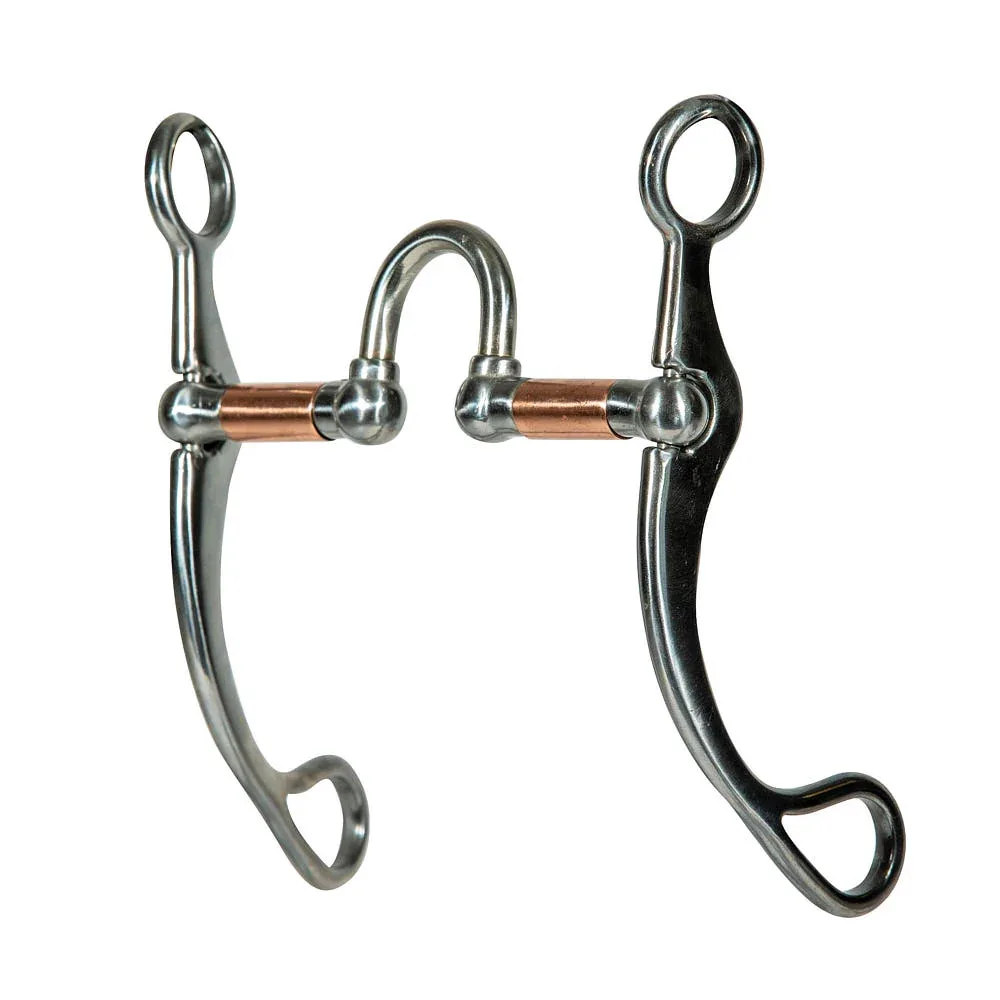 Professionals Choice Copper Correctional Port Laramie 6 1/2in Shank Bit - Image 2
