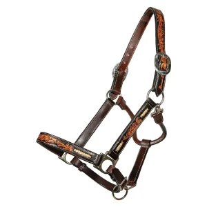Professionals Choice Heritage Rawhide Braided Leather Horse Halter