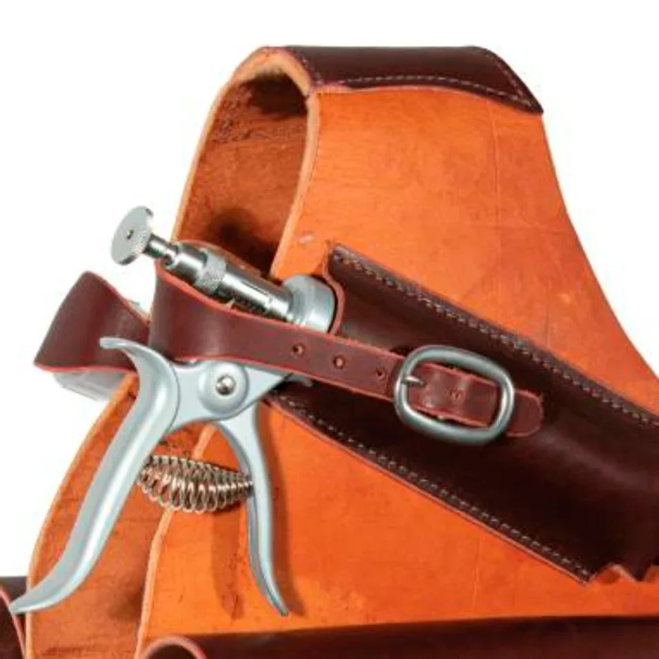 Professionals Choice Leather Medicine Saddle Bag - Image 2