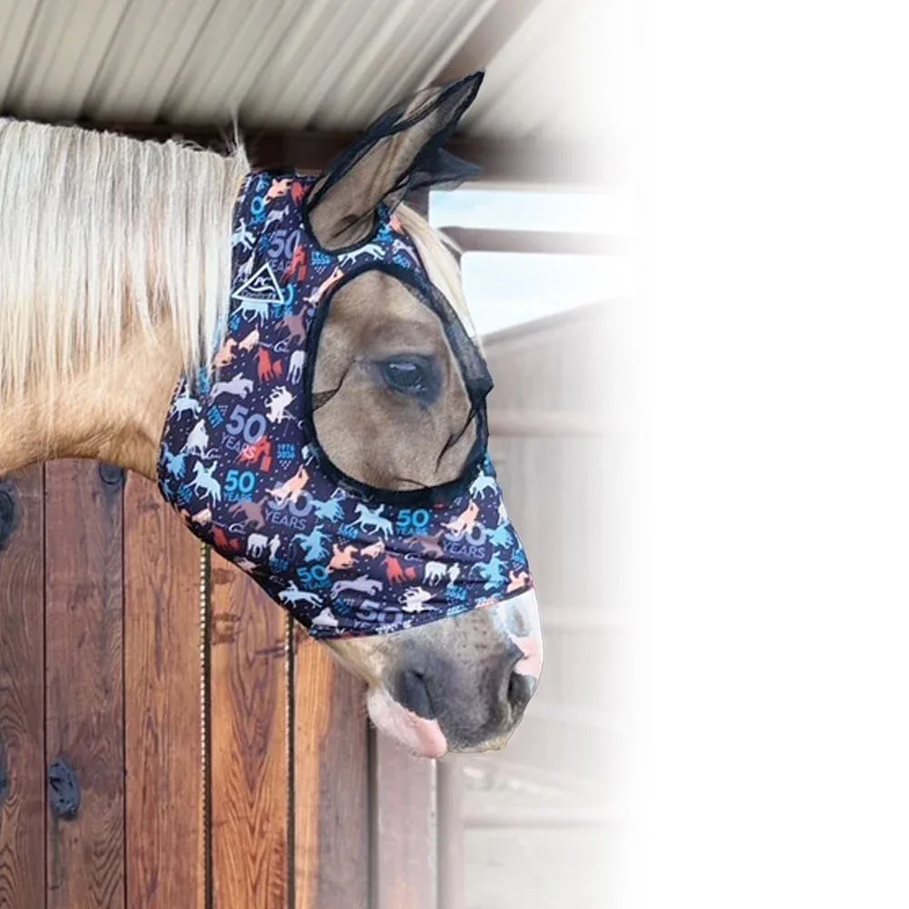 Professionals Choice Patterned Comfort Fit Fly Mask - Image 2