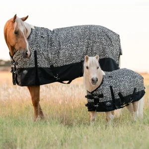 Professionals Choice Professional's Cheetah Mini Pony Equisential 1200D Winter Blanket