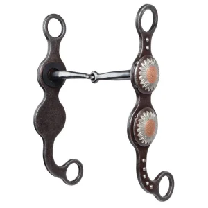 Professionals Choice Professional's Double Sunflower Shank Snaffle Bit