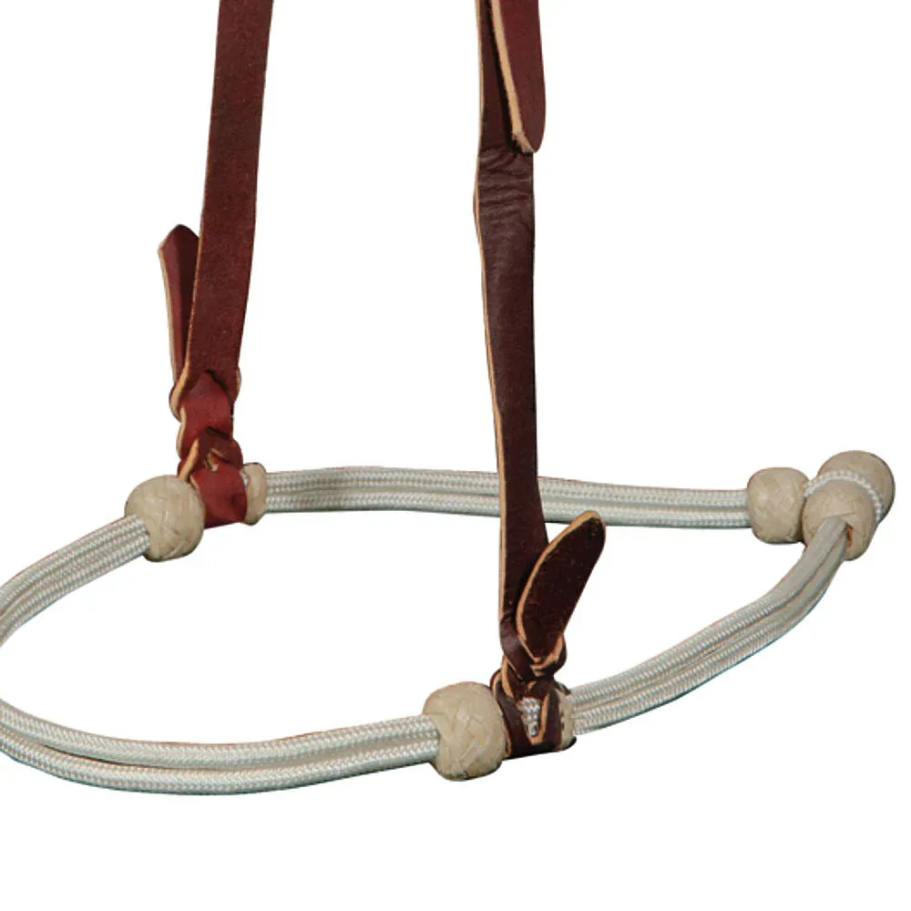 Professionals Choice Rawhide Adjustable Caveson Noseband - Image 2