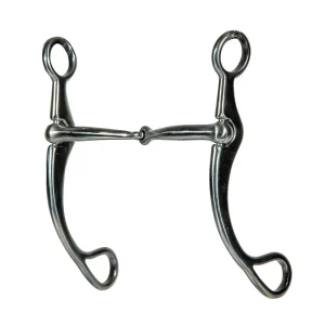 Professionals Choice Smooth Snaffle Laramie 6 1/2in Shank Bit