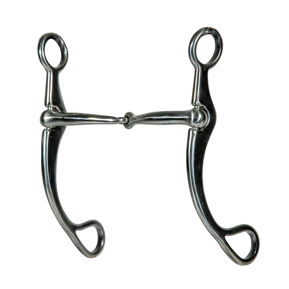 Professionals Choice Smooth Snaffle Laramie 6 1/2in Shank Bit