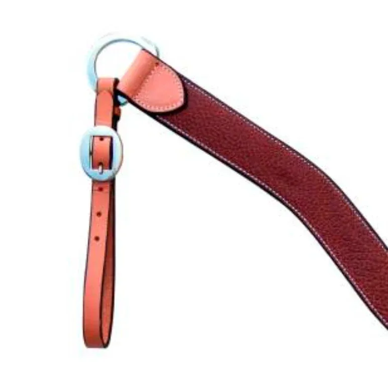 Professionals Choice Tan Bison Overlay 2in Contoured Breast Collar - Image 2
