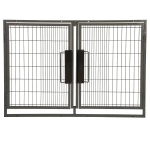 ProSelect Modular Kennel Replace Door L Graphite