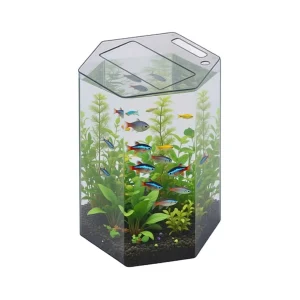 ProStar 28 Gallon Hexagon Acrylic Aquarium (18 Dia x 20") - Pro Clear