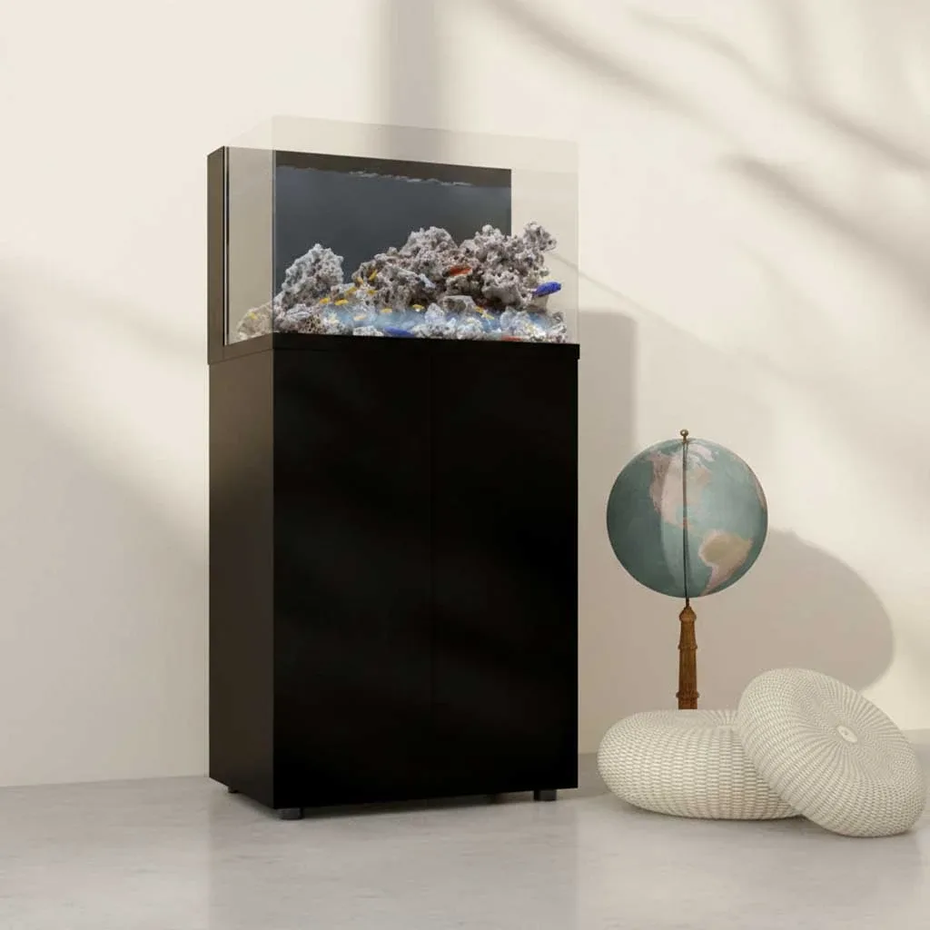 ProStar Rimless AIO 23 Aquarium w/ BLACK Stand - Pro Clear Aquatic Systems