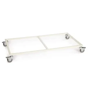 PS Color Modular Cage Base with Wheel Wht