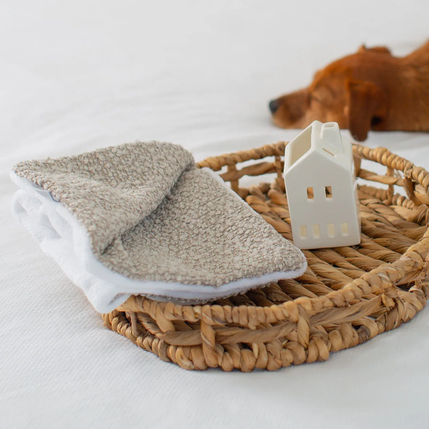 Puppy Scent Blanket in Bouclé by Lords & Labradors