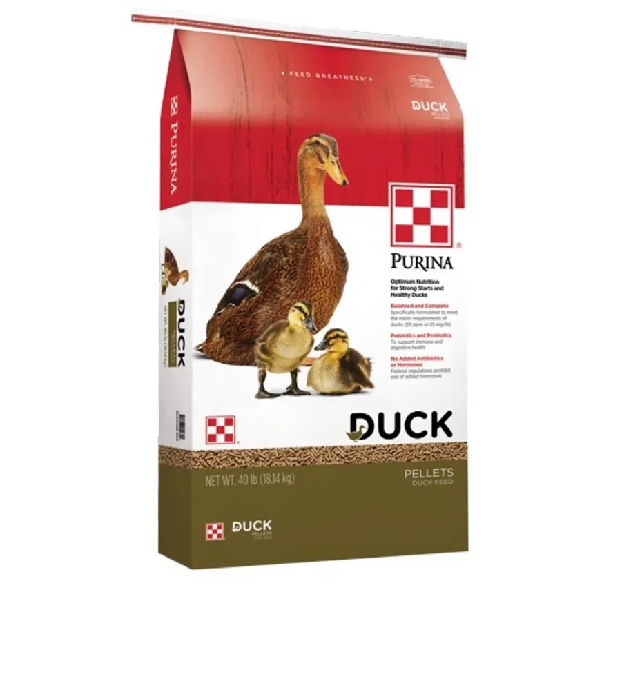 Purina Animal Nutrition Duck Feed Pellets 40 lb