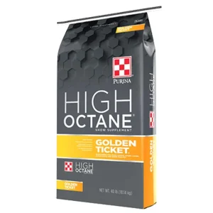 Purina Animal Nutrition High Octane Golden Ticket 40lb Bag