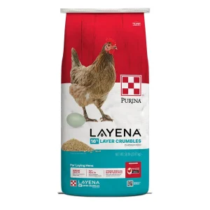 Purina Animal Nutrition Layena Crumbles 16% Layer Hen 50LB