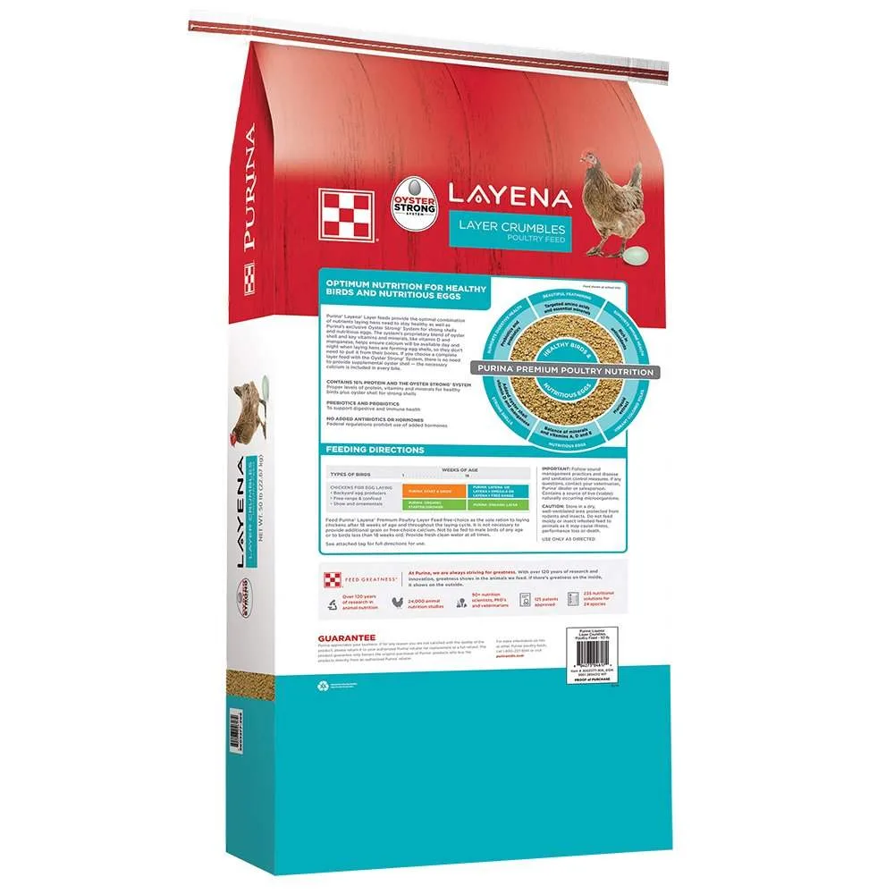 Purina Animal Nutrition Layena Crumbles 50lb - Image 2