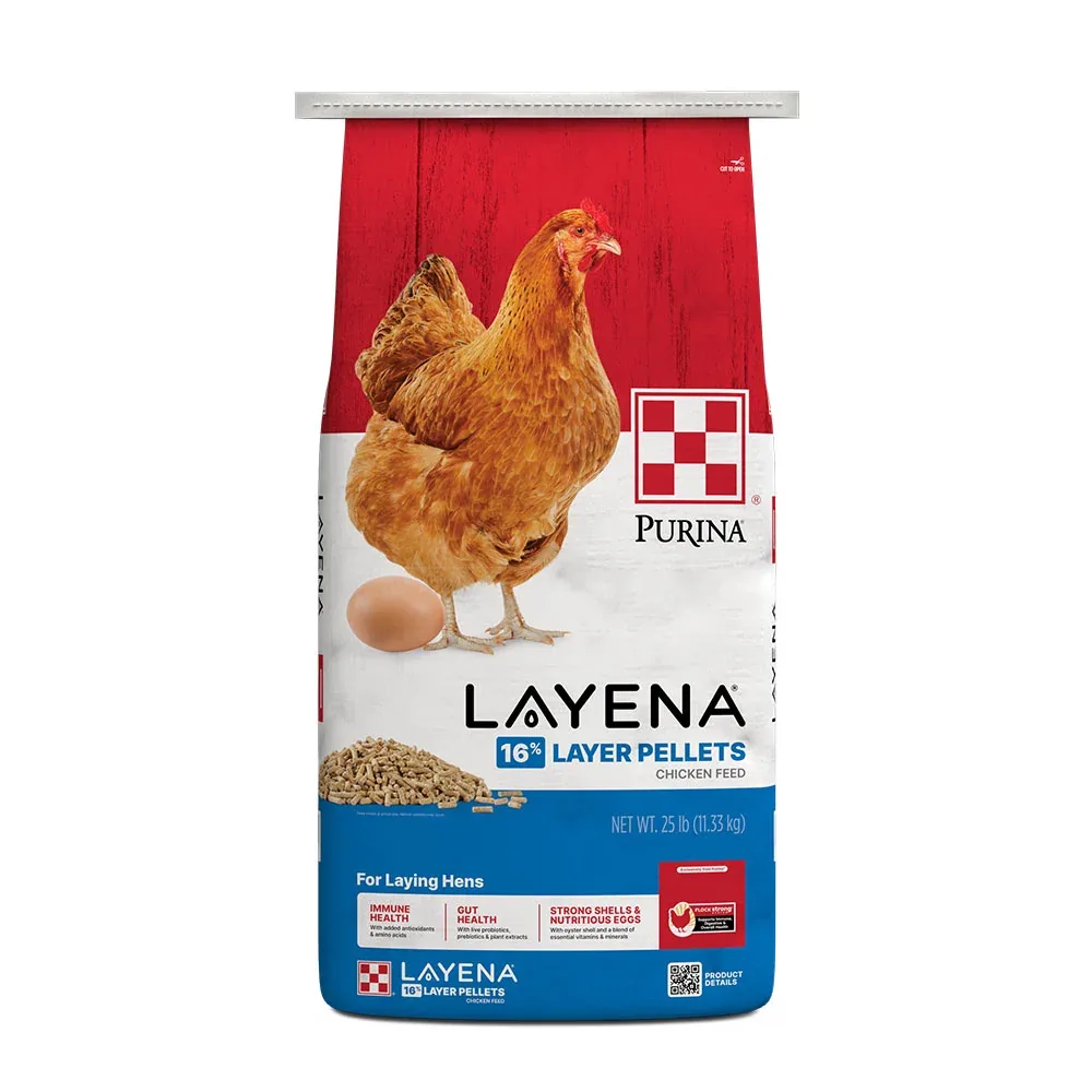 Purina Animal Nutrition Layena Pellets 16% Layer Hen 25 LB