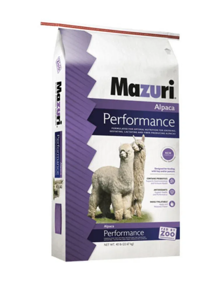 Purina Animal Nutrition Mazuri Alpaca Performance 40lb