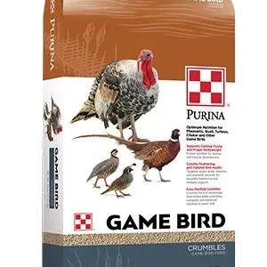 Purina Mills Gamebird Maintenance Gamebird and Pigeon Bird Food - 50 lb Bag