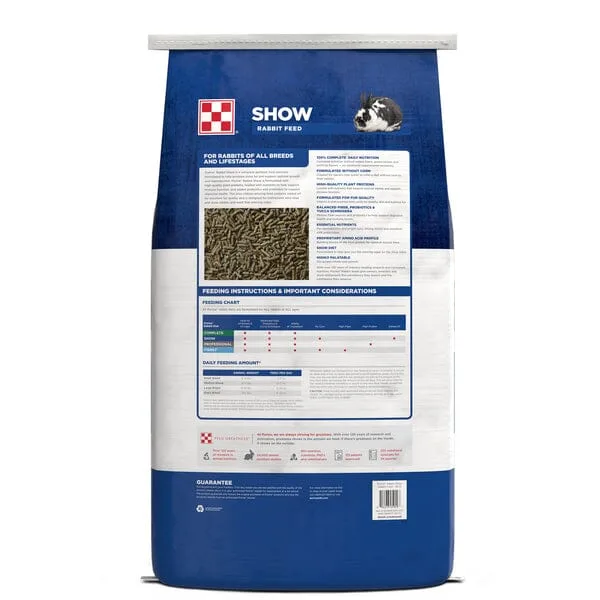 Purina Mills Rabbit Advanced Show Small Animal Food - 50 lb Bag - Image 2