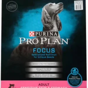 Purina Pro Plan Focus Sensitive Skin & Stomach Formula Salmon & Rice - 16lb Bag