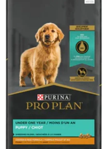 Purina Pro Plan Savor Puppy Shredded Blend Chicken & Rice Dog Food-6lb Pack of 5