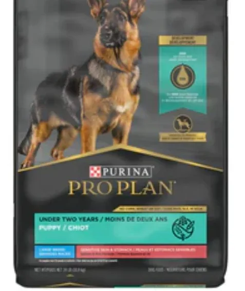 Purina Pro Plan Sensitive Skin & Stomach Salmon & Rice Large Breed Puppy