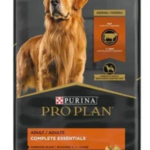 Purina Pro Plan With Probiotics High Protein Shredded Blend Beef & Rice 47lbs