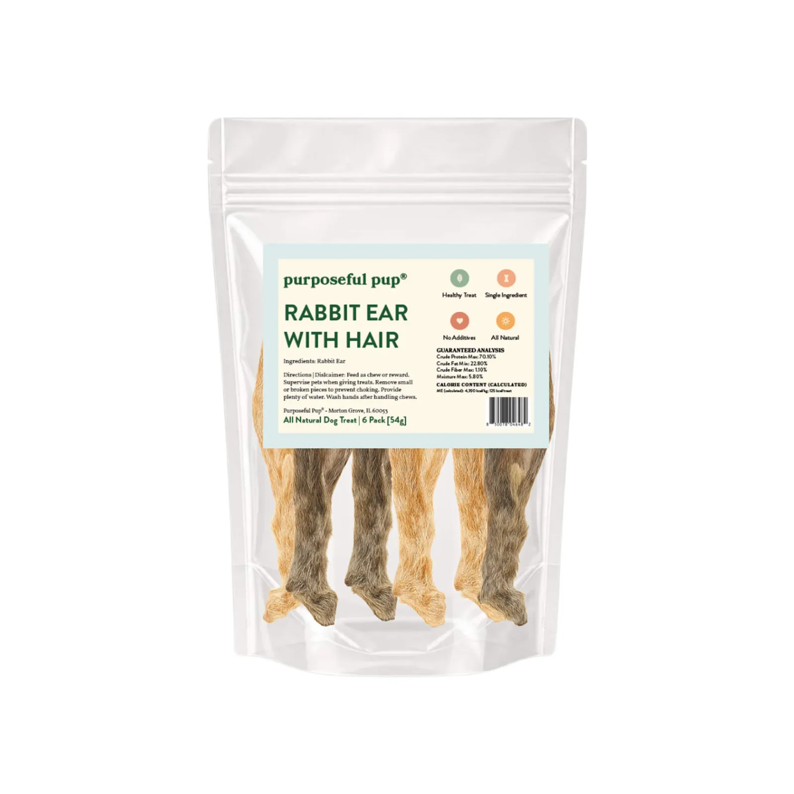 Purposeful Pup Rabbit Ears Dog Chews - Image 2