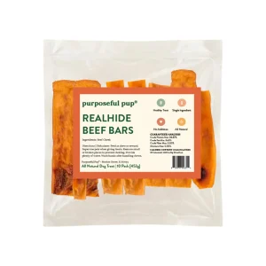 Purposeful Pup RealHide Beef Cheek Dog Chews
