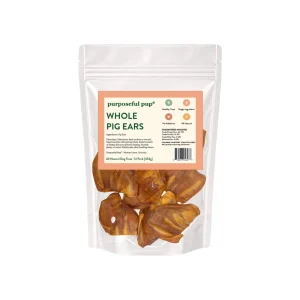 Purposeful Pup Whole Pig Ears Dog Chews