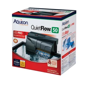 QuietFlow LED PRO 50 Aquarium Power Filters - Aqueon