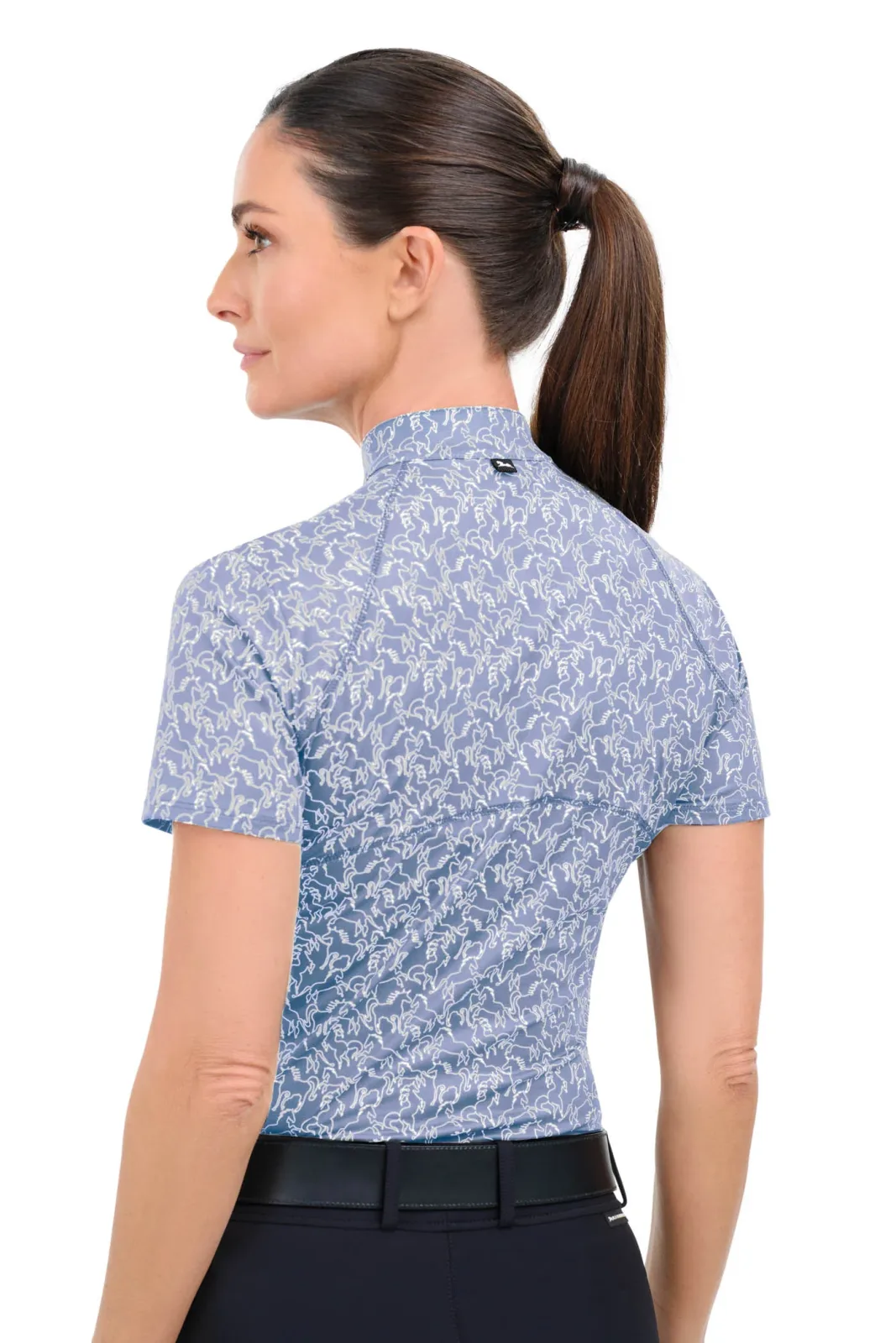 R.J. Classics Ladies' Lucy 2.0 Quarter-Zip Short-Sleeve Shirt - Image 2