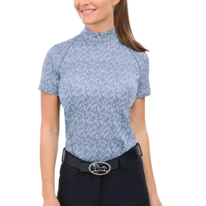 R.J. Classics Ladies' Lucy 2.0 Quarter-Zip Short-Sleeve Shirt