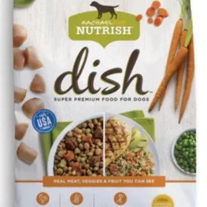 Rachael Ray Nutrish Dish Natural Chicken & Brown Rice with Fruit & Veggies-23lbs