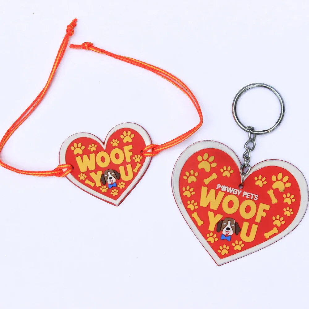 Raksha Bandhan Rakhi & Keychain Combo for Dogs & Cats by Pawgypets