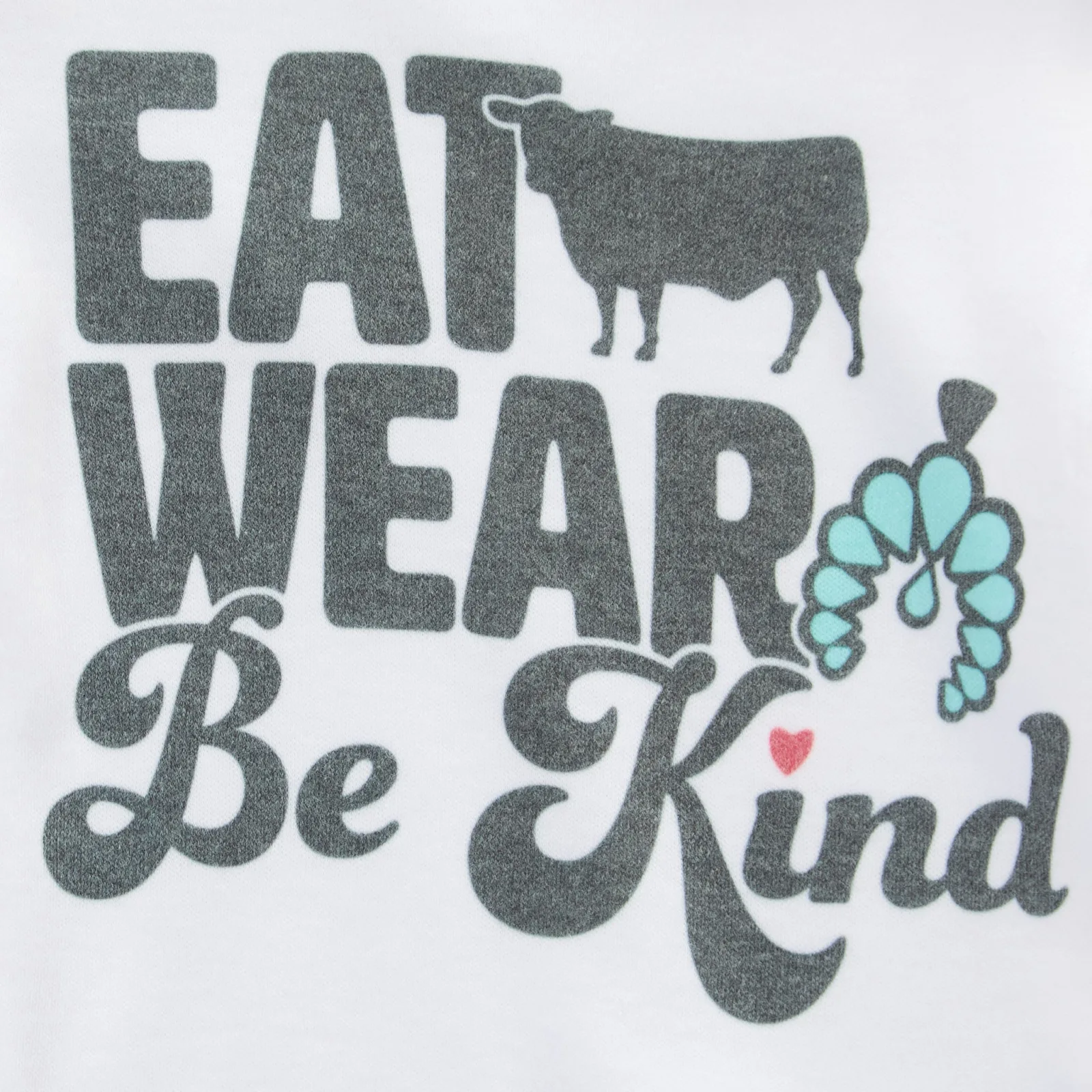 Ranch Raised Girls Be Kind White Onesie - Image 2