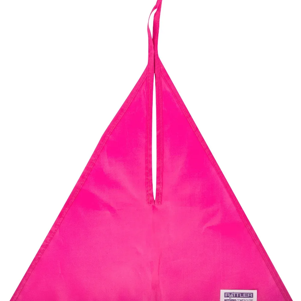 Rattler Neon Pink Breakaway Flag with Tear Away Tag 4 Pack - Image 2