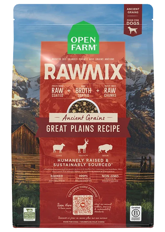 RawMix Great Plains Ancient Grains Dog Kibble