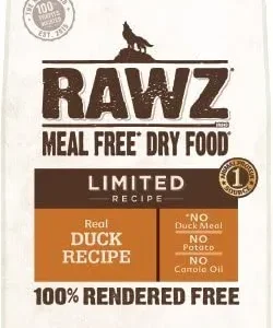 Rawz Limited Ingredient Diet Duck Dry Dog Food - 3.5 lb Bag