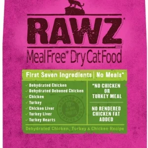 Rawz Meal-Free Chicken & Turkey Dry Cat Food - 3.5 lb Bag