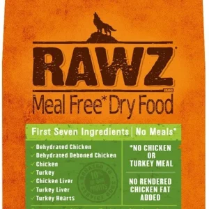 Rawz Meal Free Chicken & Turkey Dry Dog Food - 10 lb Bag