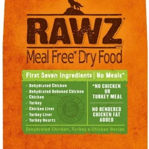 Rawz Meal Free Chicken & Turkey Dry Dog Food - 3.5 lb Bag