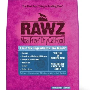 Rawz Meal-Free Salmon, Chicken & Whitefish Dry Cat Food - 7.8 lb Bag