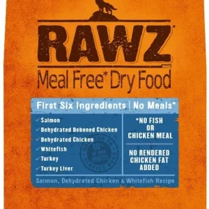 Rawz Meal Free Salmon, Chicken & Whitefish Dry Dog Food - 3.5 lb Bag