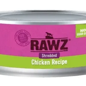 Rawz Shredded Chicken Canned Cat Food - 3 oz - Case of 18