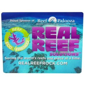 Real Reef Save the World Rectangle Sticker - SAQ.com