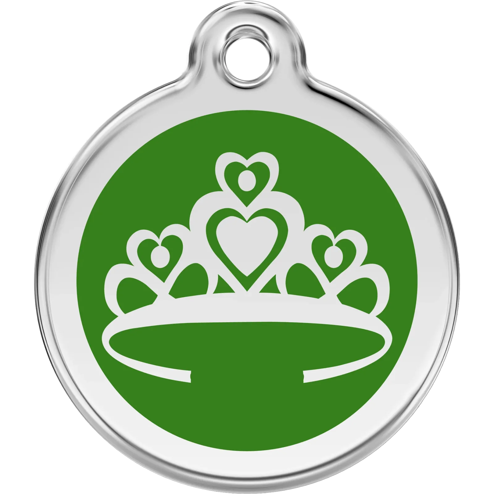 Red Dingo Crown Pet ID Dog Tags