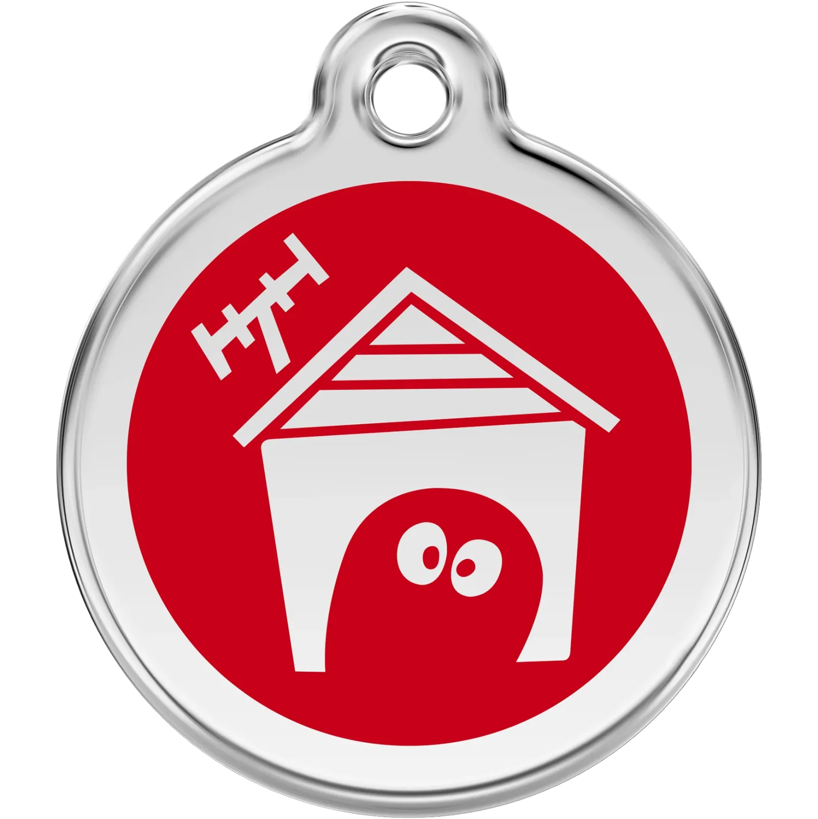 Red Dingo Dog House Pet ID Dog Tags - Image 2