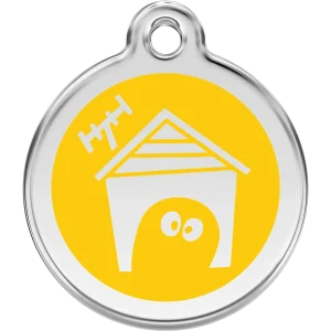 Red Dingo Dog House Pet ID Dog Tags